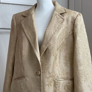 Style & Co Gold Blazer 20 Plus